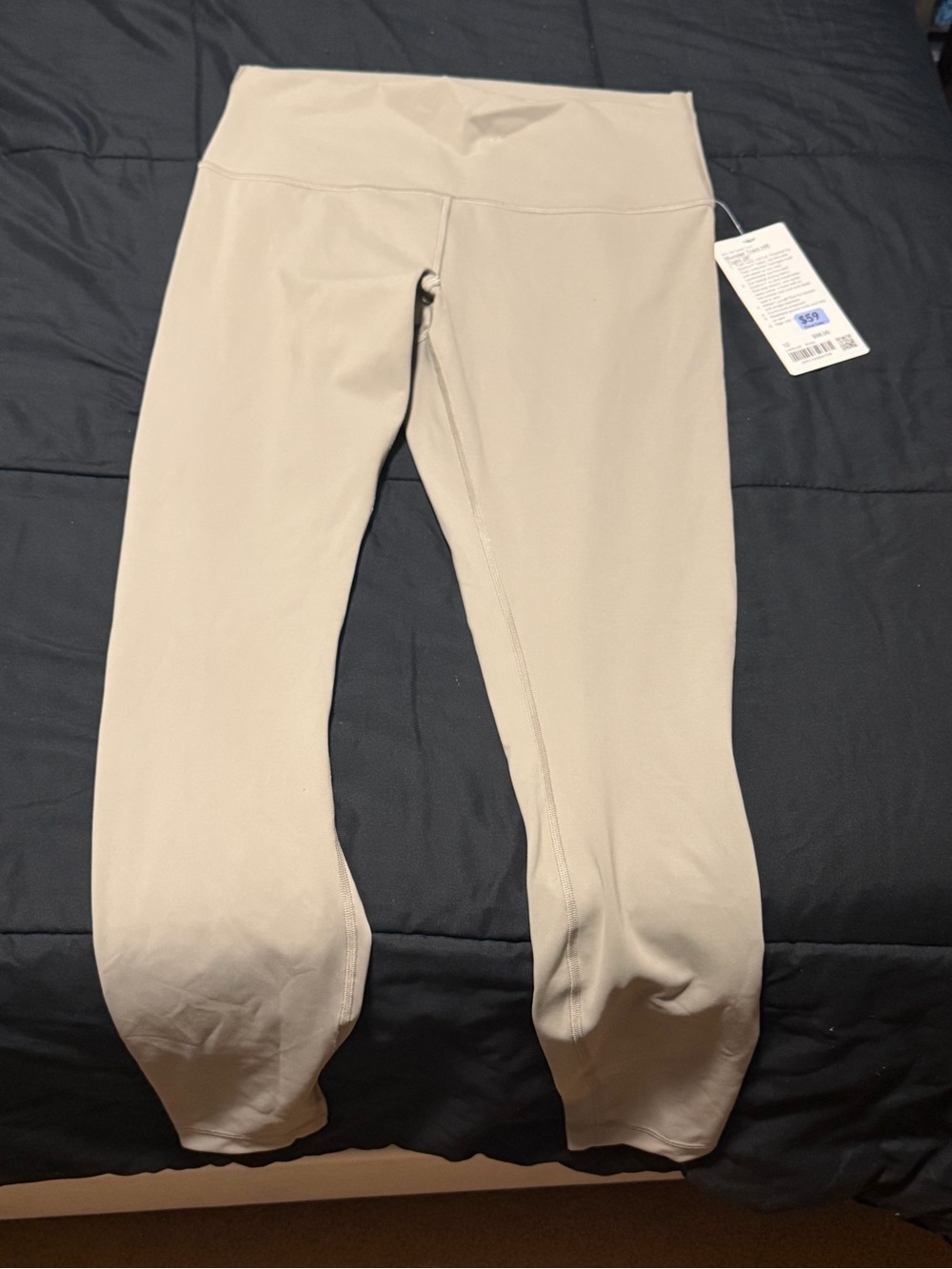 lululemon athletica High-Waist Cropped Leggings - Light Cream